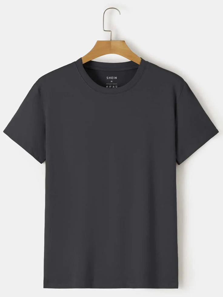 The tailored fit offers a sleek, modern silhouette, making it the perfect wardrobe staple for any casual outing. Available in a variety of classic colors, this versatile tee is designed to pair effortlessly with your favorite jeans or shorts. Experience the perfect blend of durability, style, and comfort